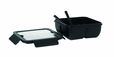 Logo trade corporate gifts picture of: Lunch box with cutlery 600ml