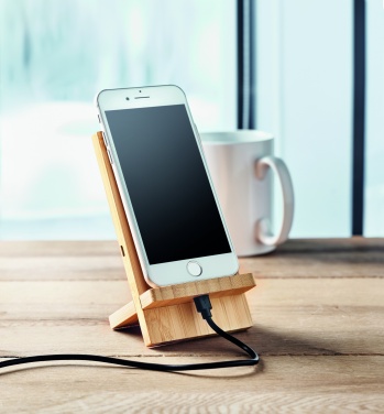 Logo trade promotional merchandise image of: Wireless charger stand 10W