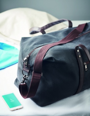 Logotrade promotional items photo of: Weekend bag in canvas 450gr/m²