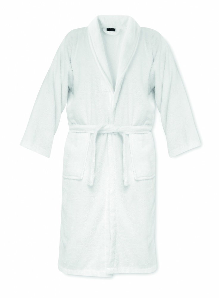 Logo trade promotional products picture of: Bathrobe organic cotton XL/XXL