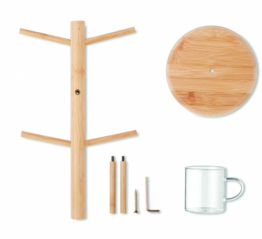 Logotrade business gifts photo of: Bamboo cup set holder