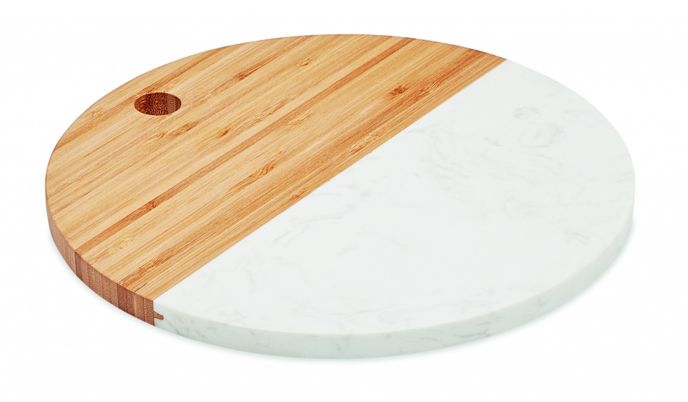 Logotrade advertising product picture of: Marble/ bamboo serving board