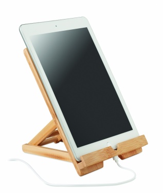 Logotrade promotional gift image of: Bamboo tablet stand TUANUI