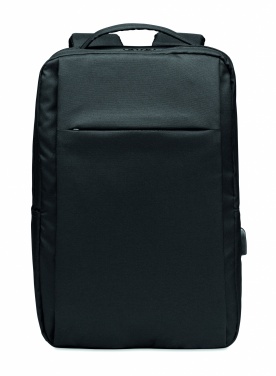 Logotrade promotional merchandise picture of: Laptop backpack in 300D RPET