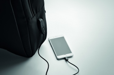 Logotrade advertising product image of: Laptop backpack in 300D RPET