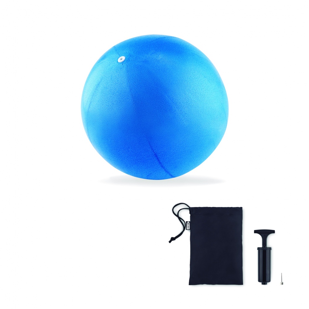 Logo trade advertising product photo of: Small Pilates ball with pump