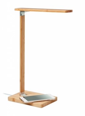 Logo trade promotional product photo of: Desktop light and charger 10W