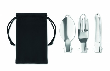 Logotrade business gift image of: 3-piece camping cutlery set