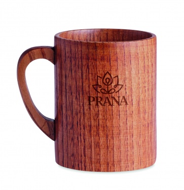 Logotrade corporate gifts photo of: Oak wooden mug 280 ml