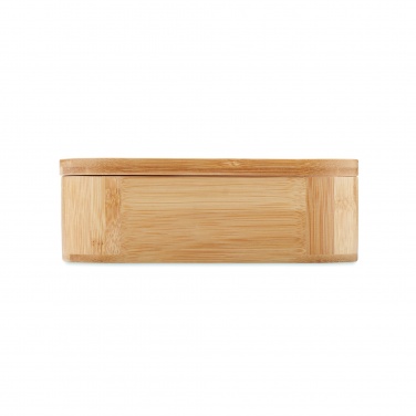 Logo trade promotional merchandise photo of: Bamboo lunch box 650ml LADEN
