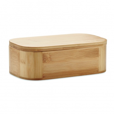 Logo trade promotional giveaways image of: Bamboo lunch box 1000ml LADEN LARGE