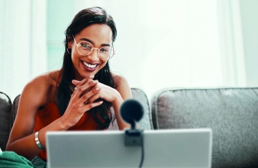 Logotrade promotional products photo of: 1080P HD webcam and ring light