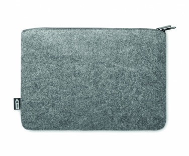 Logotrade advertising product image of: RPET felt zipped laptop bag