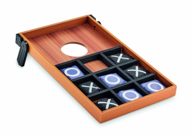 Logo trade promotional item photo of: Double sided MDF game set