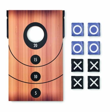 Logo trade promotional merchandise picture of: Double sided MDF game set