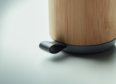 Logo trade corporate gifts image of: 5.3 wireless bamboo speaker