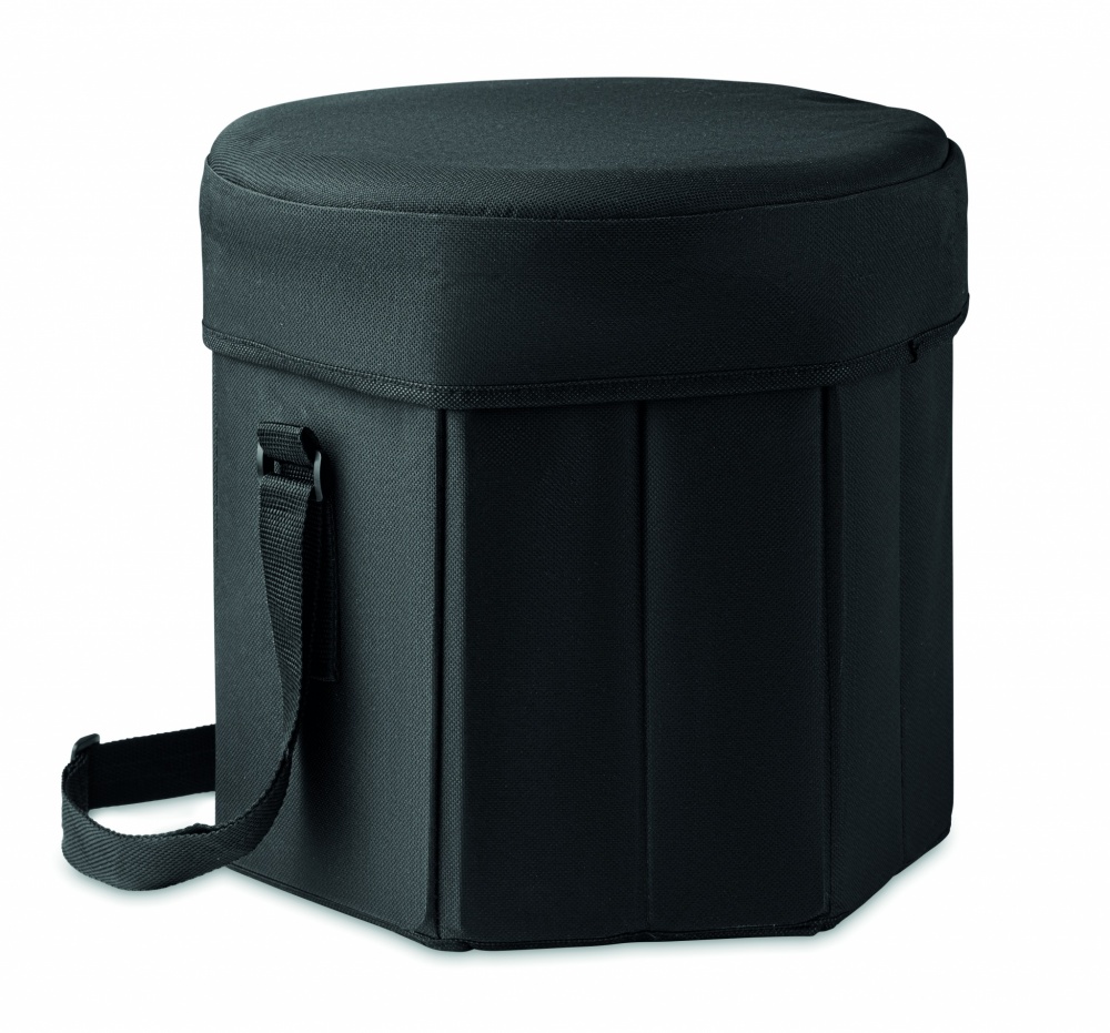 Logo trade promotional gifts picture of: Foldable insulated stool/table