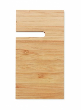 Logotrade promotional gift picture of: Bamboo desk phone stand