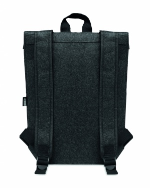 Logotrade promotional giveaway image of: RPET felt backpack