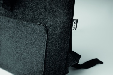 Logotrade business gift image of: RPET felt backpack