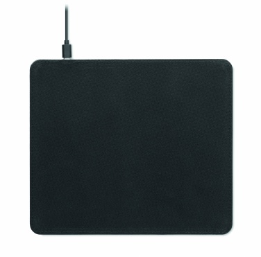 Logotrade promotional item picture of: Cork mouse mat charger 15W