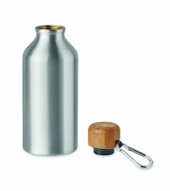 Logo trade promotional items image of: Aluminium bottle 400 ml