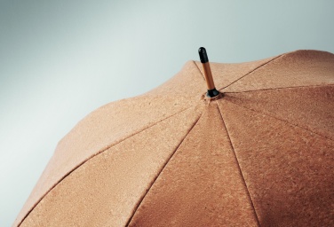 Logo trade promotional products image of: 25 inch cork umbrella