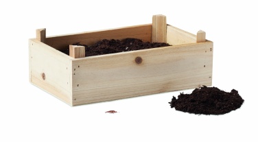 Logotrade promotional giveaway picture of: Tomato kit in wooden crate