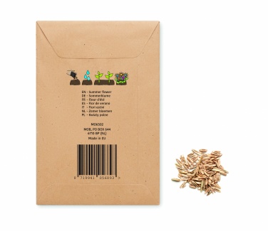 Logo trade corporate gift photo of: Flowers mix seeds in envelope