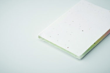 Logo trade advertising products image of: Seed paper sticky note pad
