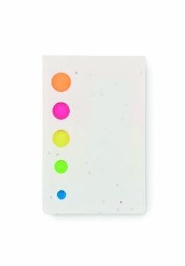Logo trade business gift photo of: Seed paper page markers pad