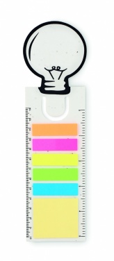 Logo trade promotional products picture of: Seed paper bookmark w/memo pad