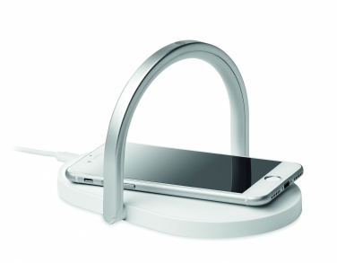 Logo trade promotional merchandise picture of: Light and wireless charger 10W
