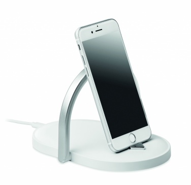 Logo trade promotional gift photo of: Light and wireless charger 10W