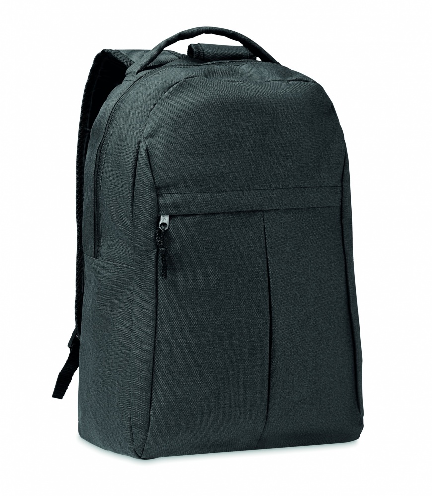 Logo trade advertising product photo of: 600D RPET 2 tone backpack