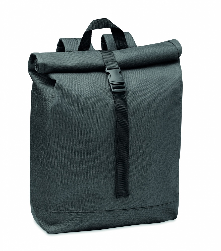 Logotrade promotional giveaway image of: 600D RPET 2 tone backpack