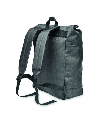 Logotrade promotional giveaways photo of: 600D RPET 2 tone backpack