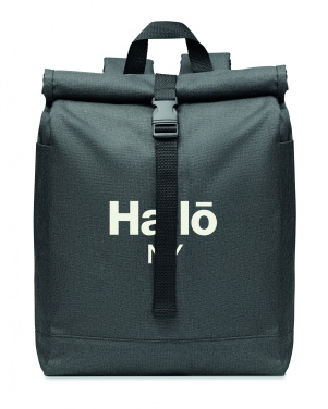 Logo trade promotional items picture of: 600D RPET 2 tone backpack