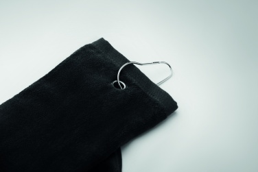 Logo trade advertising products picture of: Cotton golf towel with hanger