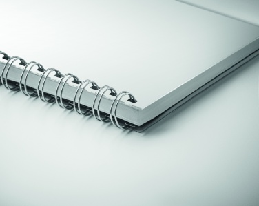 Logo trade advertising product photo of: A5 RPET notebook recycled lined