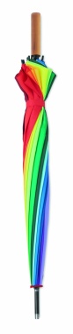 Logotrade promotional items photo of: 27 inch rainbow umbrella