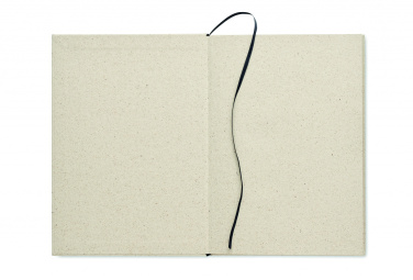 Logo trade corporate gift photo of: A5 grass notebook 80 lined