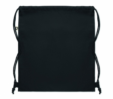 Logo trade promotional giveaway photo of: Recycled cotton drawstring bag