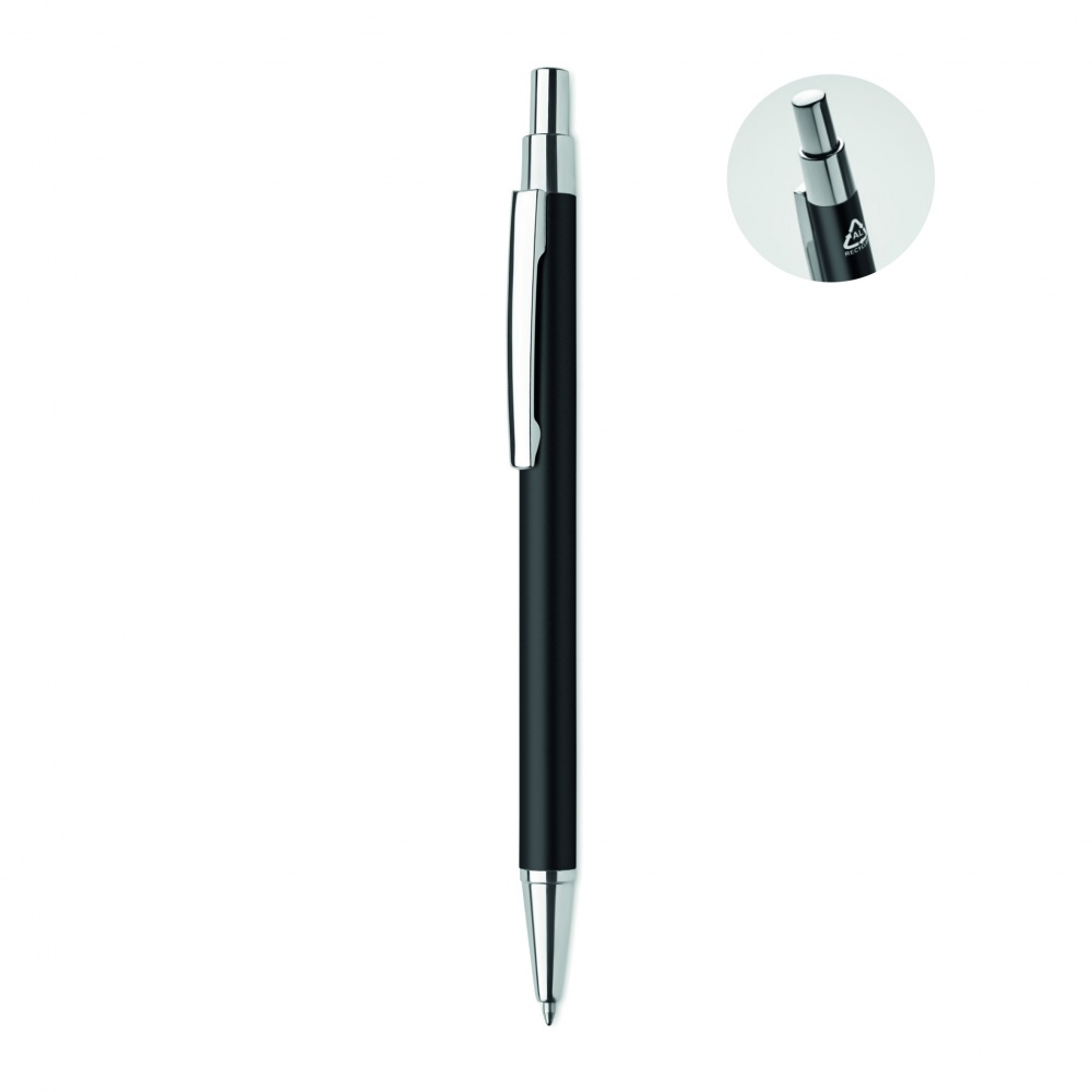 Logo trade promotional items image of: Recycled aluminium ball pen