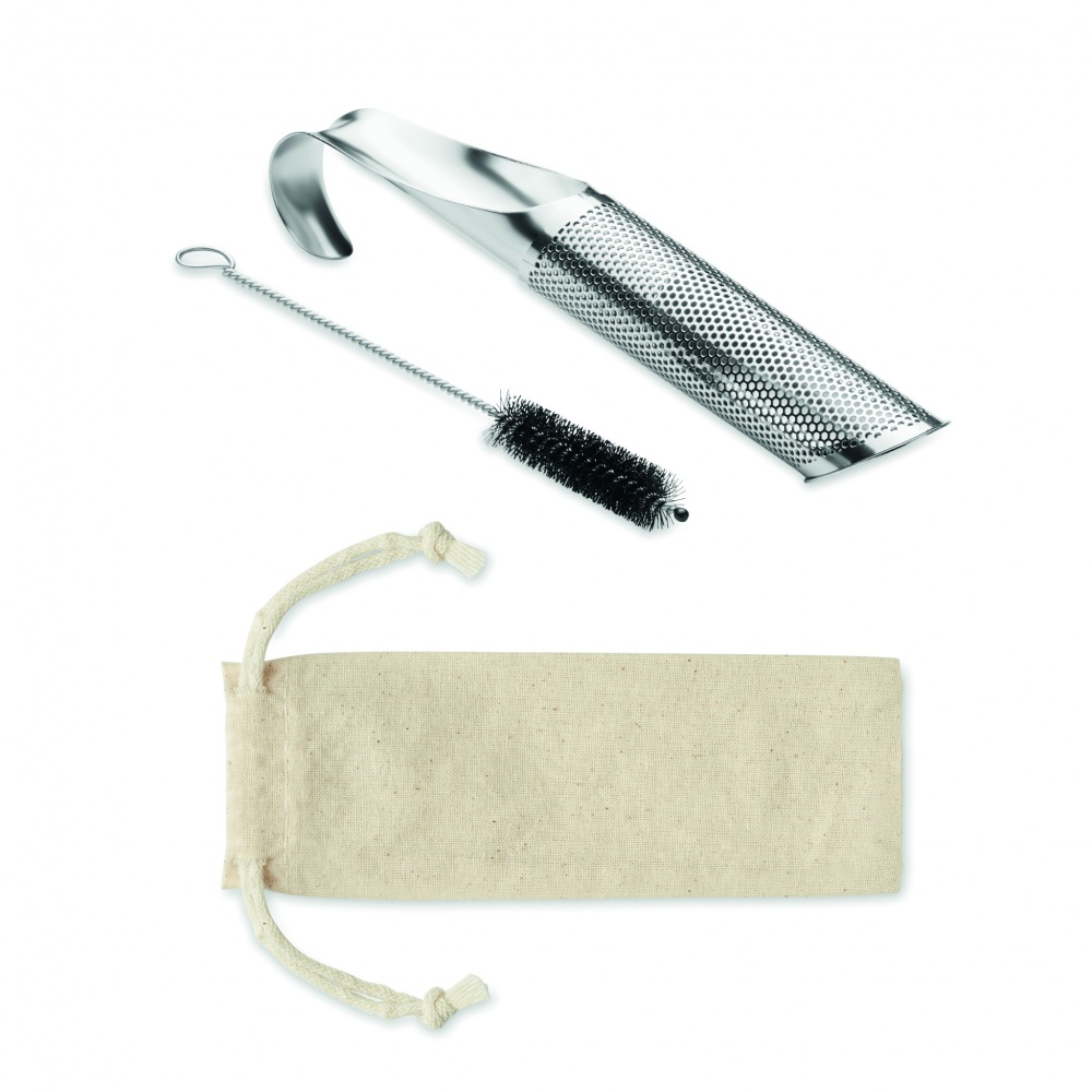 Logo trade promotional giveaway photo of: Stainless steel tea infuser