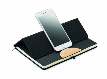 Logo trade promotional merchandise image of: A5 RPET notebook 80 lined