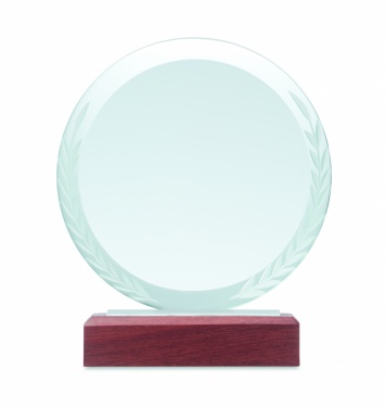 Logo trade promotional merchandise picture of: Round award plaque