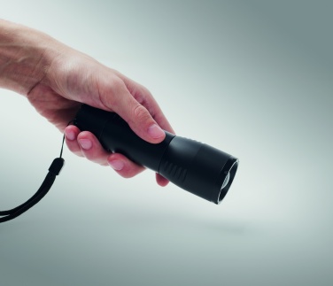 Logo trade promotional merchandise photo of: Small aluminium LED flashlight