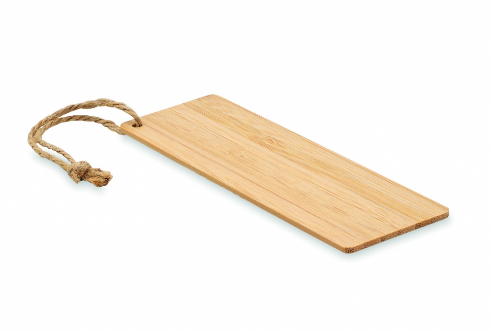 Logo trade advertising products picture of: Bamboo bookmark