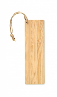 Logotrade promotional items photo of: Bamboo bookmark